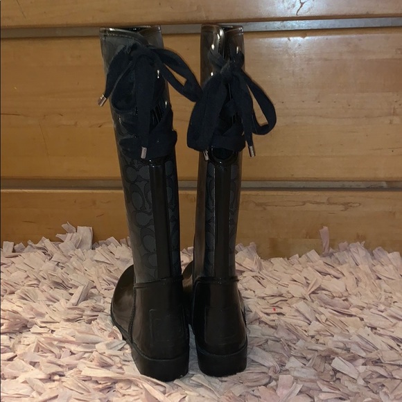 Coach Rainboots - Picture 4 of 5